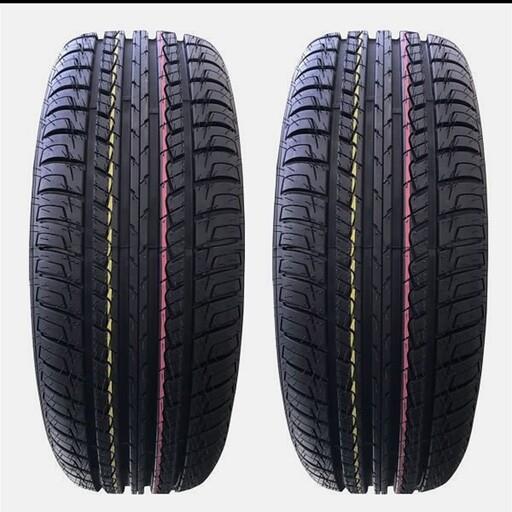 لاستیک 60 - 205 - R14  کویر تایر  مدل Tondar گل KB77  لاستیک اسپورت پژو 405 - پژو 206 - پژو 207 - پارس - کوییک - رانا
